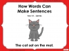How Words Make Sentences Teaching Resources (slide 1/28)